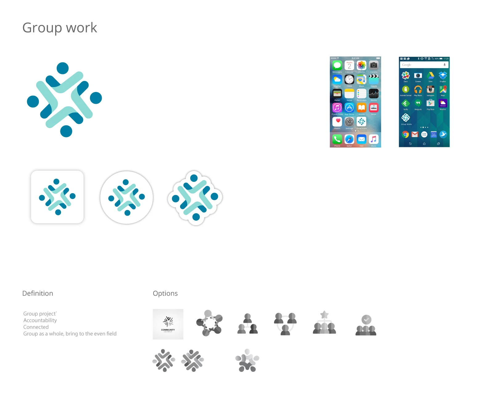 Group work logo
